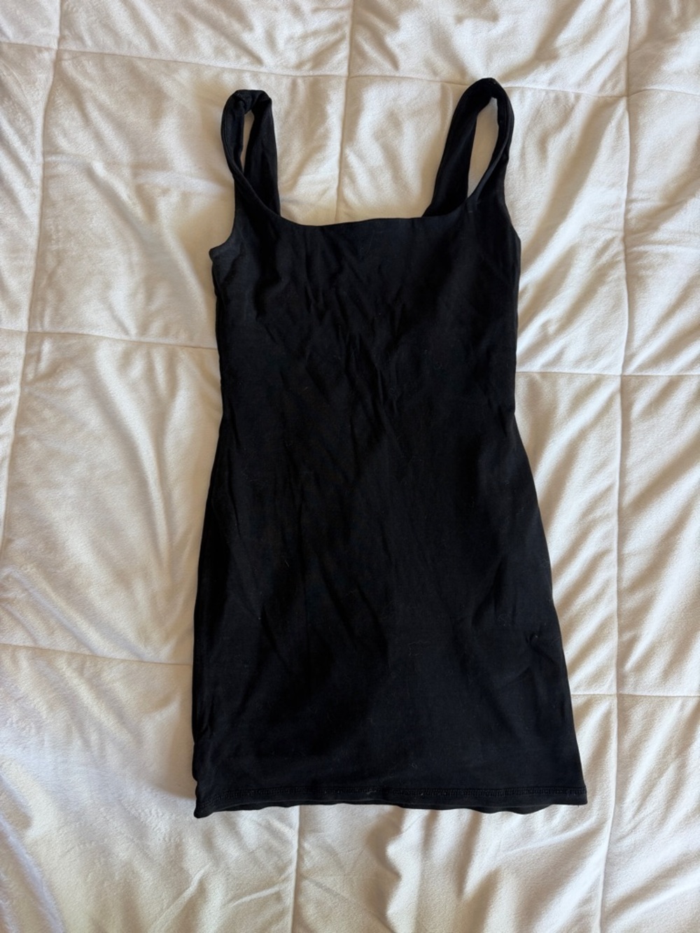 Black Tank Bodycon Mini Dress
